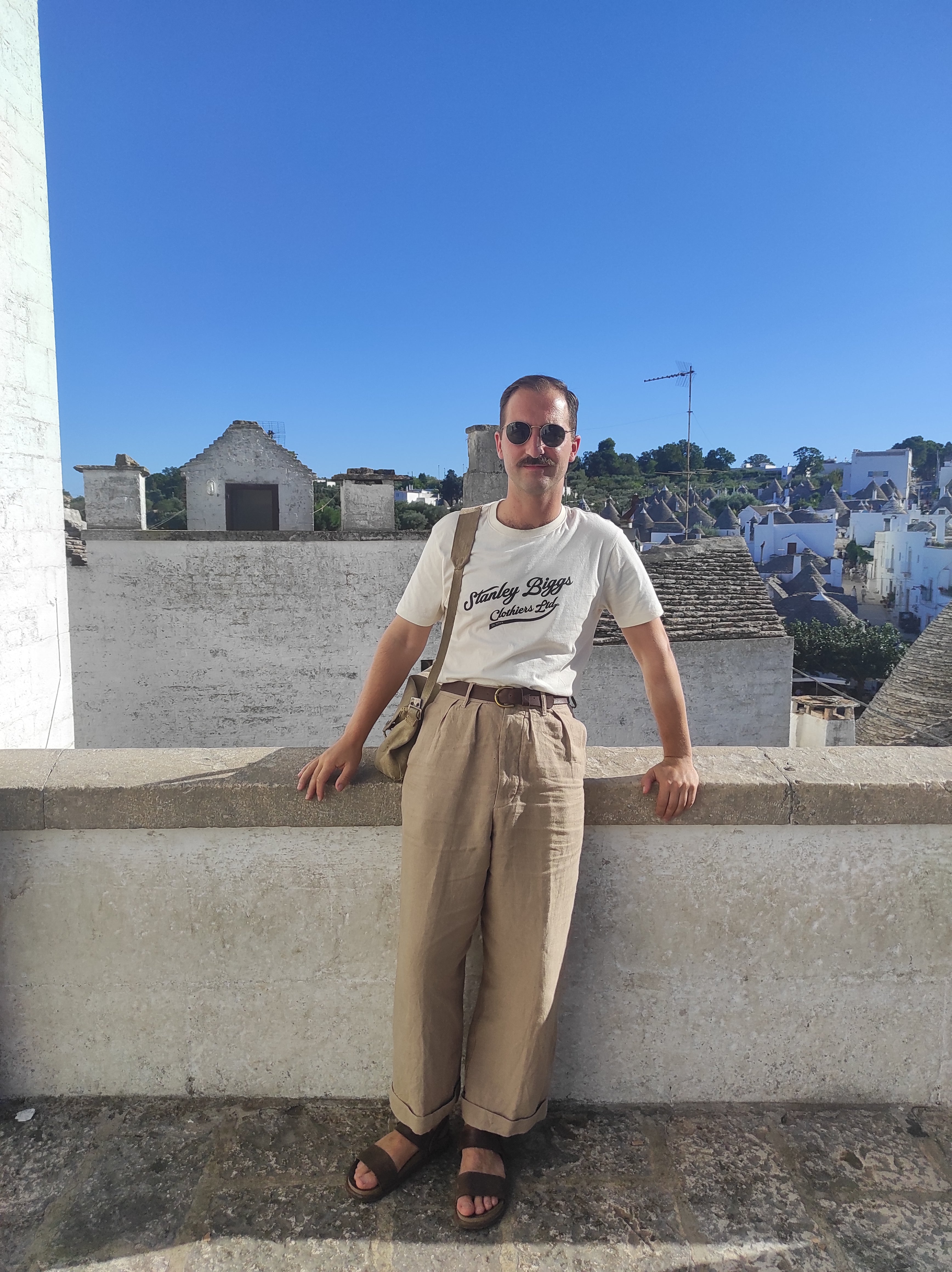 パンツ ANTONIO VATTEV BAGGY HARDWEAR TROUSERS KAPITAL Katsuragi Port Baggy Trousers in Brown | SVD UK