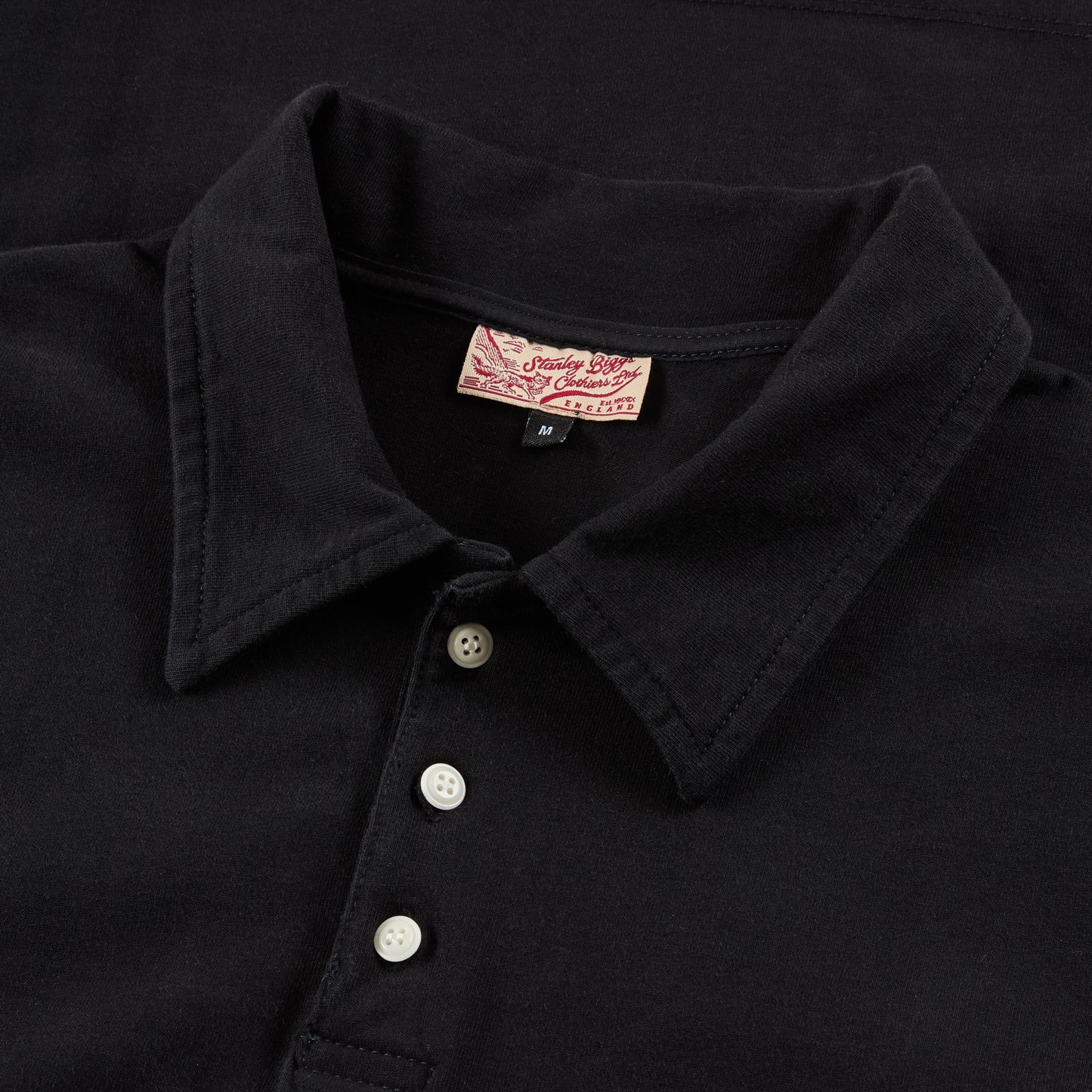 The Radcliffe Polo Shirt in Black