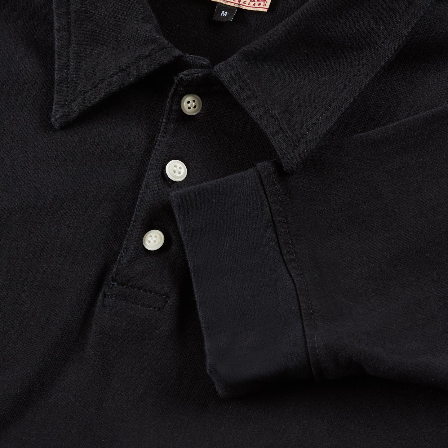 The Radcliffe Polo Shirt in Black