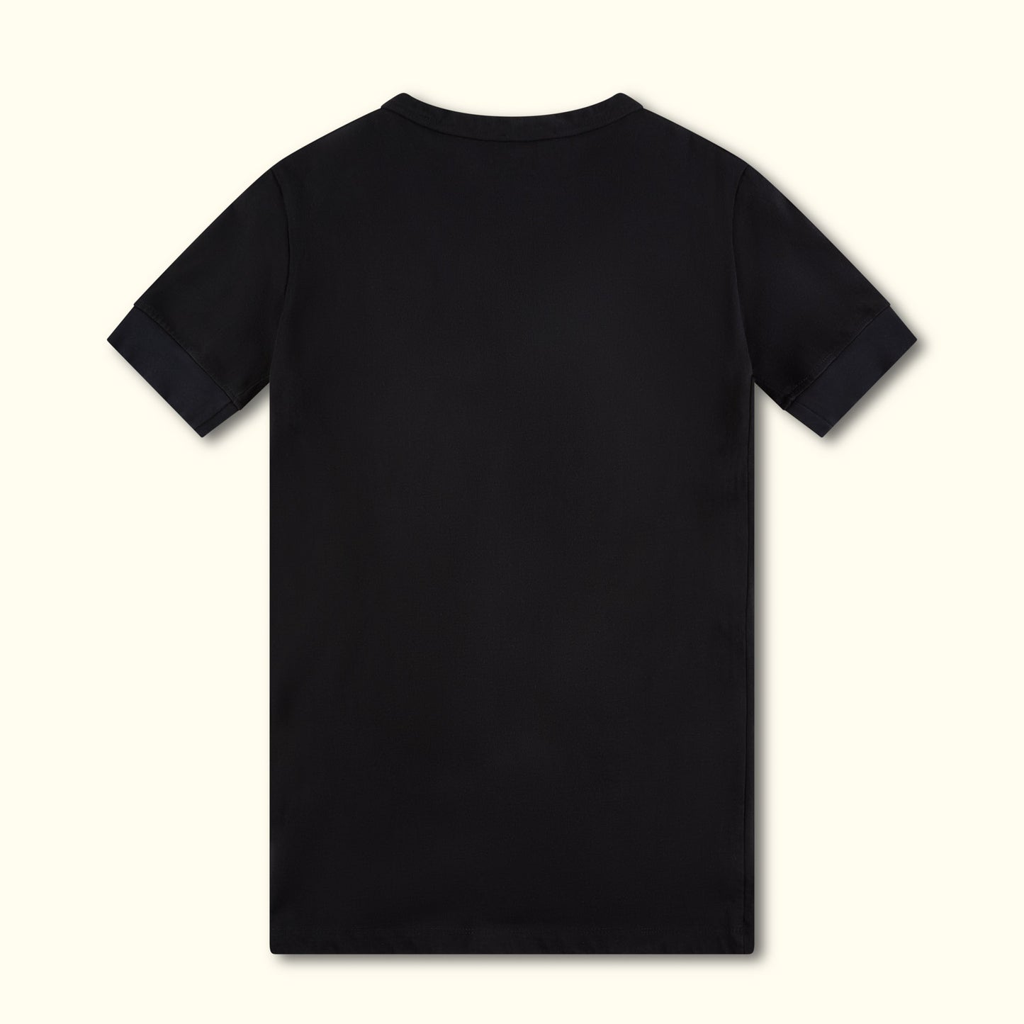 The Arkwright Henley Shirt in Black