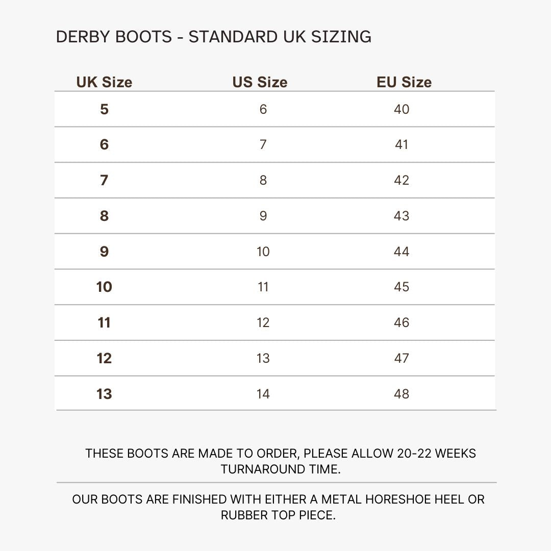 The Matlock Derby Boot