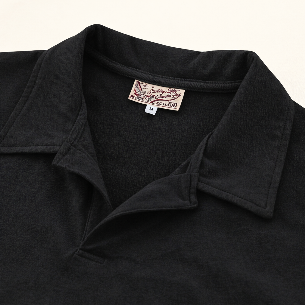 The Pembroke Polo Shirt in Black