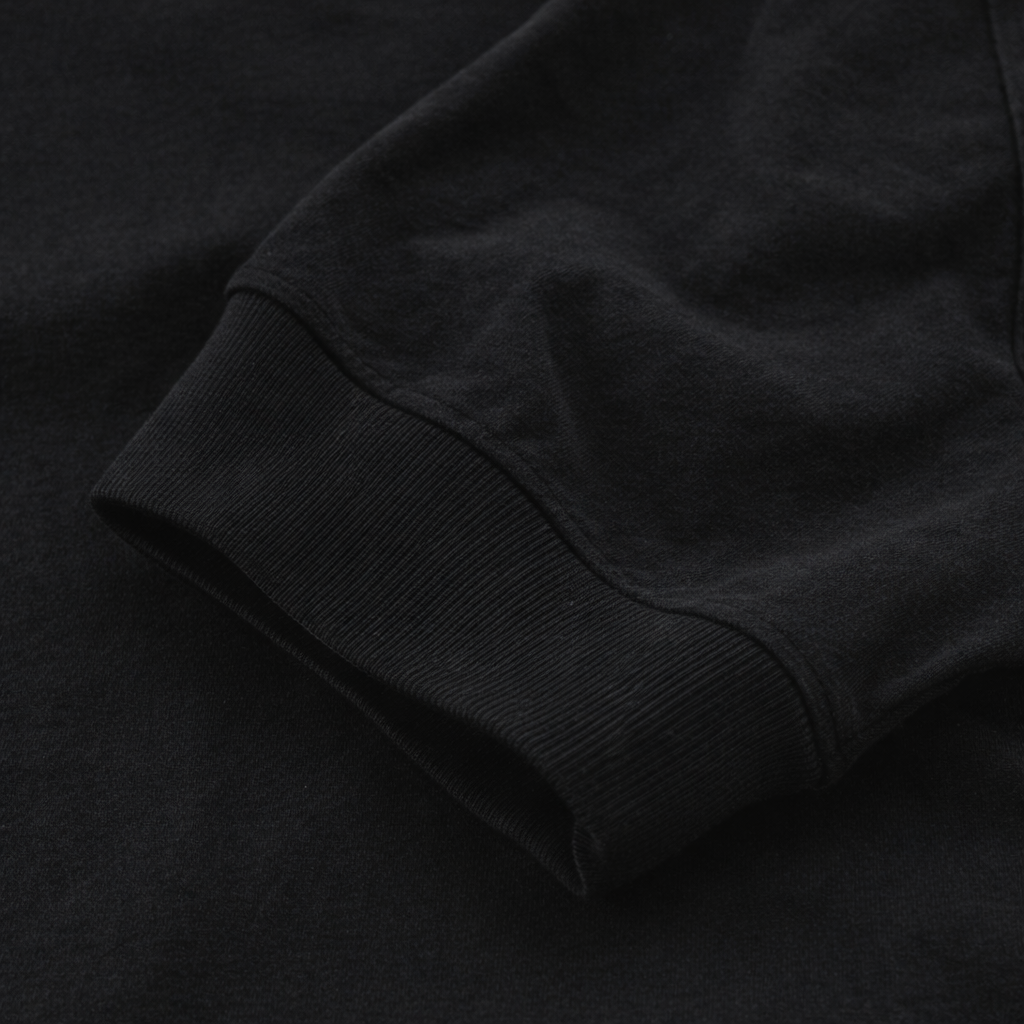 The Arkwright Henley Shirt in Black