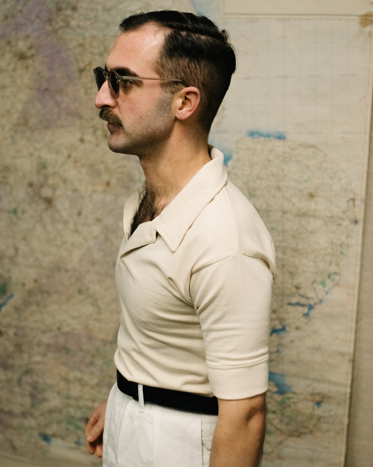 The Pembroke Polo Shirt in Ivory