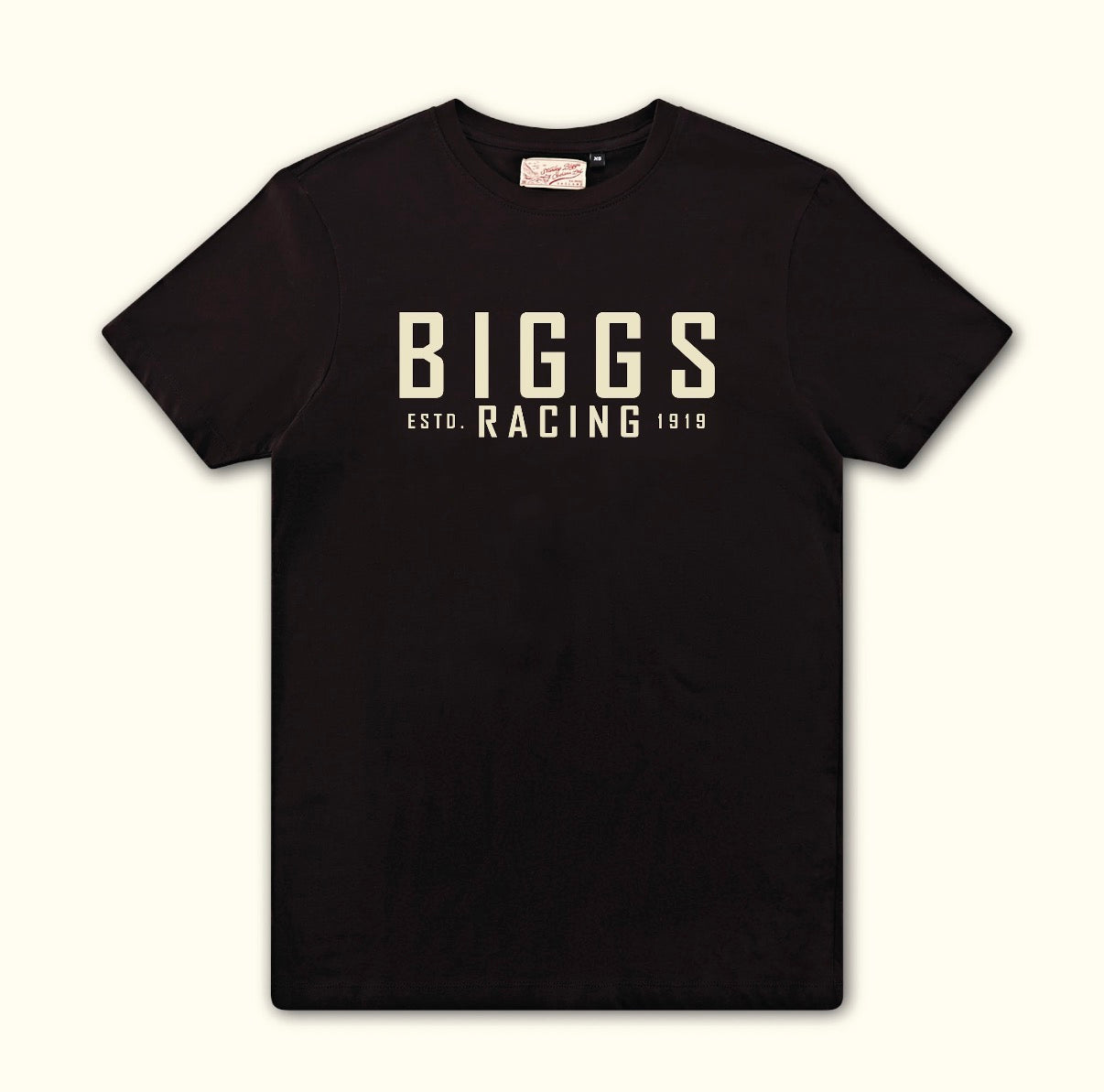 Biggs Racing T-Shirt in Black