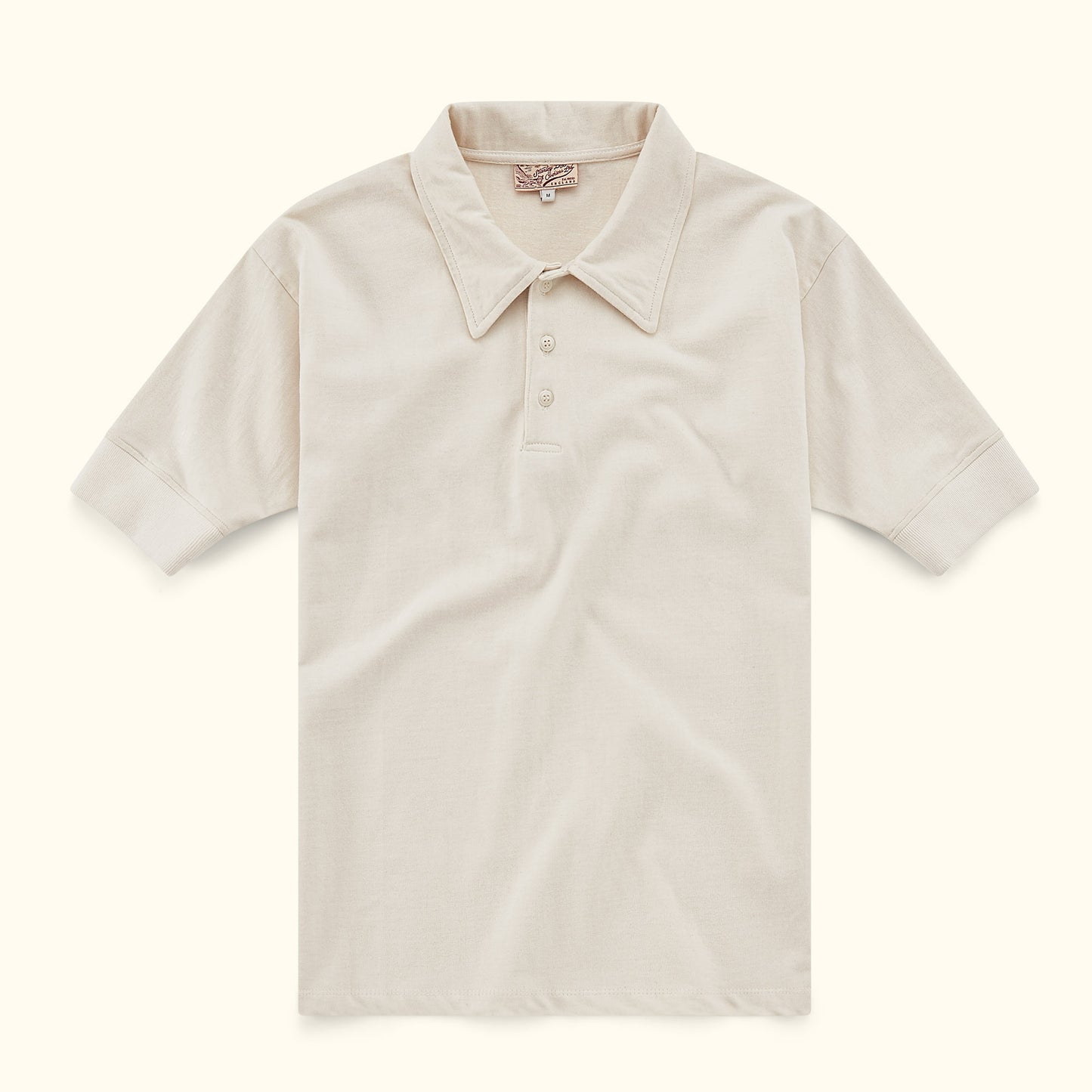 The Radcliffe Polo Shirt in Ivory
