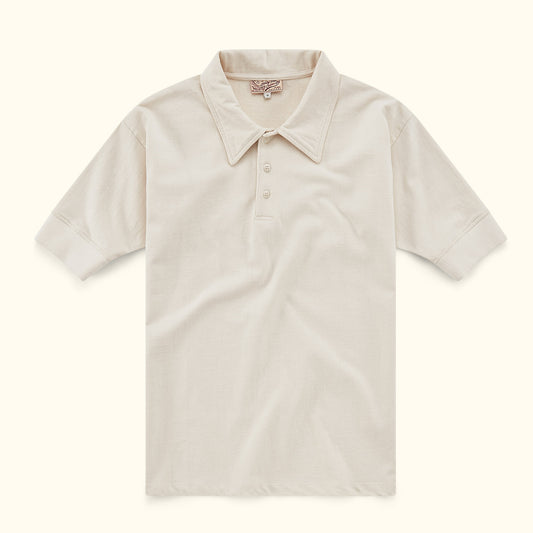 The Radcliffe Polo Shirt in Ivory