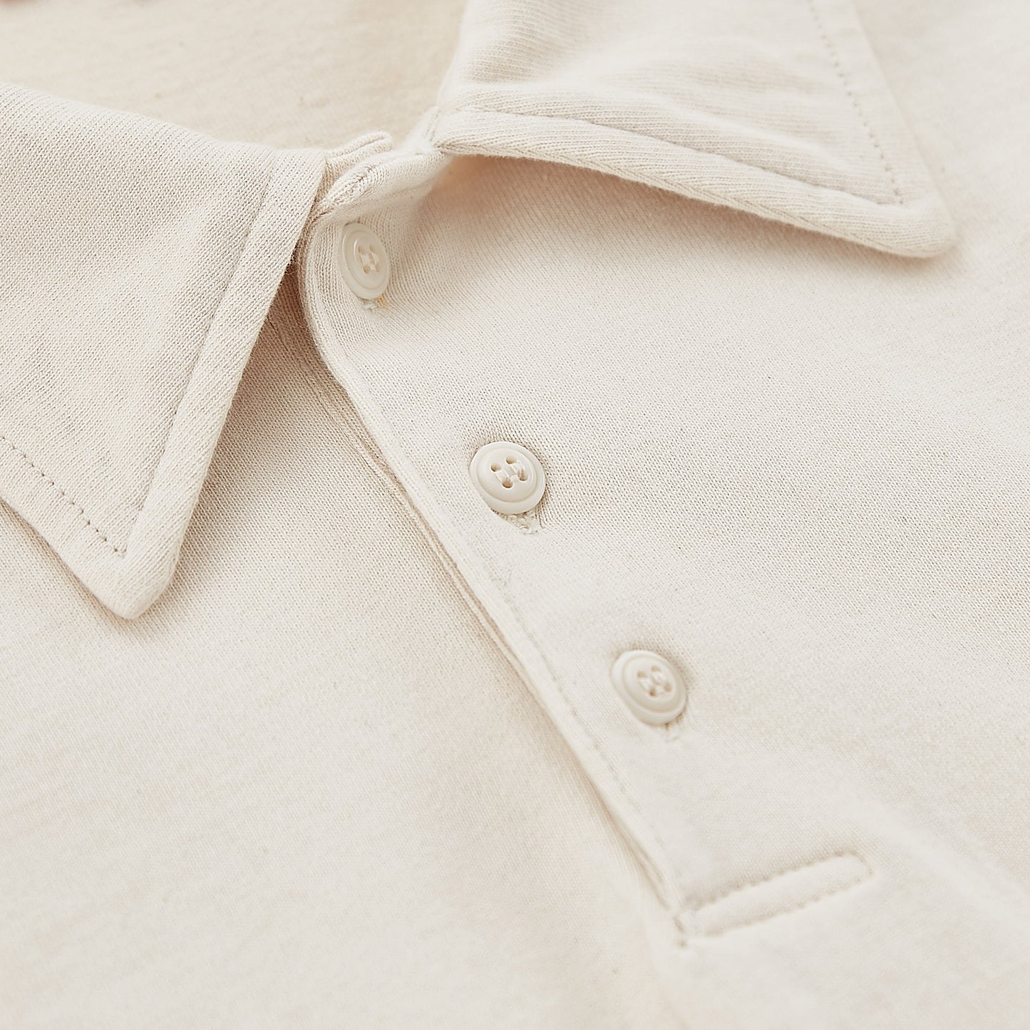 The Radcliffe Polo Shirt in Ivory