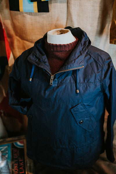 The Yarmouth Hooded Smock (Navy) – Stanley Biggs Clothiers